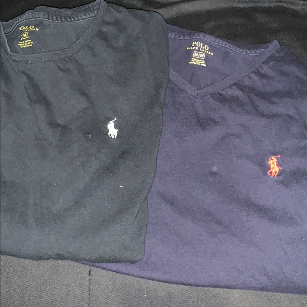 2 men’s Polo tshirts